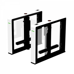 Portillon non gardienné (ou Passage non gardienné), vue de côté